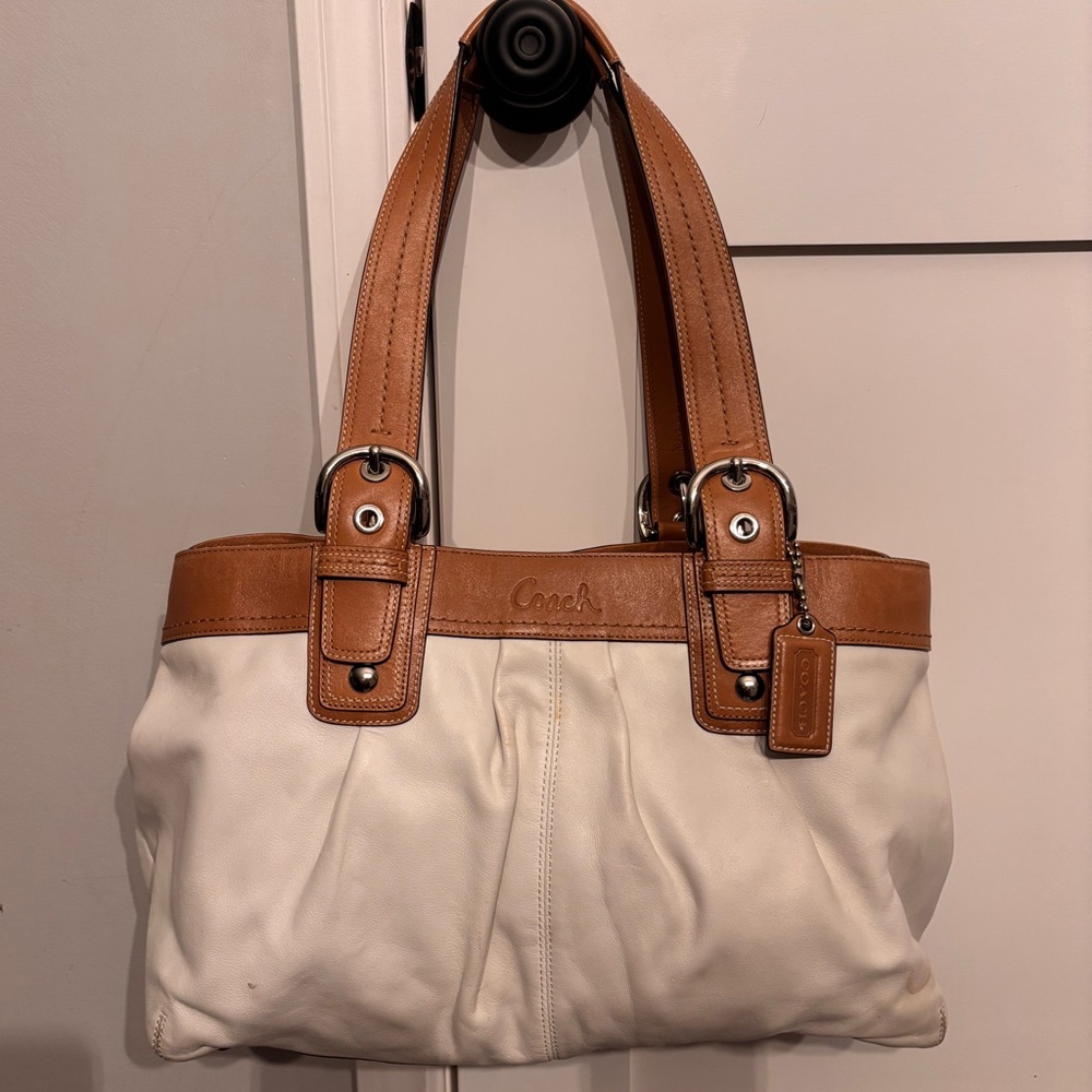 Coach Gallery SoHo Pleated Leather Shoulder Bag